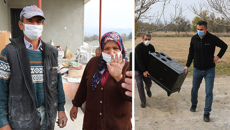 Burdur Belediyesi’nden yardım eli