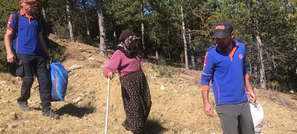 Kayıp yaşlı kadın bulundu