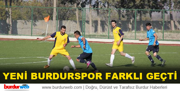 Yeni Burdurspor Farklı Geçti