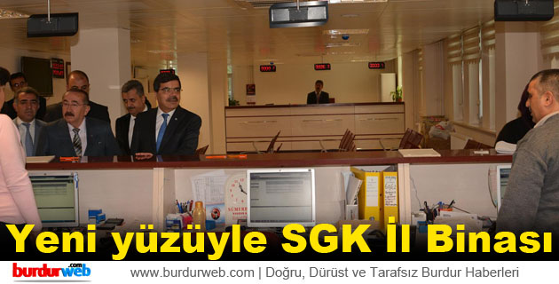 Yeni yüzüyle SGK İl Binası