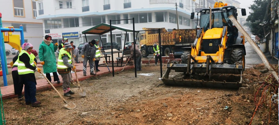 Bucak’ta Park ve Yeşil Alanlar Artıyor