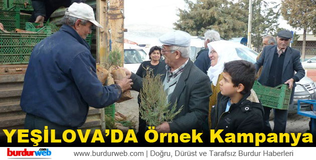 Yeşilova’da Örnek Kampanya