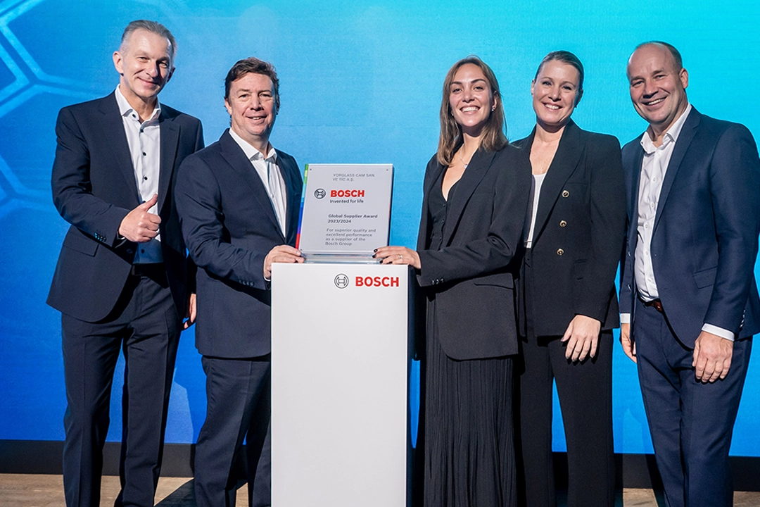 Yorglass, Bosch’un Küresel Tedarikçi Ödülü’nü İkinci Kez Kazandı
