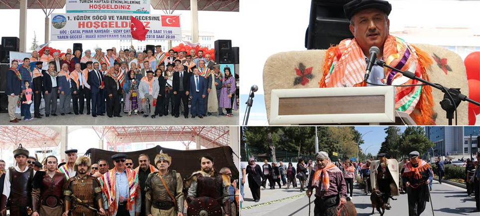 Burdur’da Temsili Yörük Göçü Coşkusu
