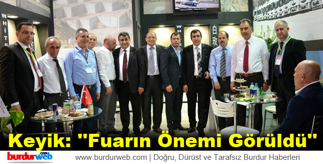 Keyik: ”Fuarın Önemi Görüldü”