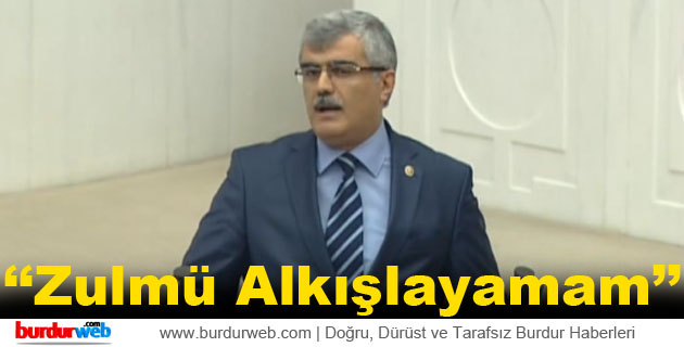 Özçelik’ten Zulmü Alkışlayamam Şiiri