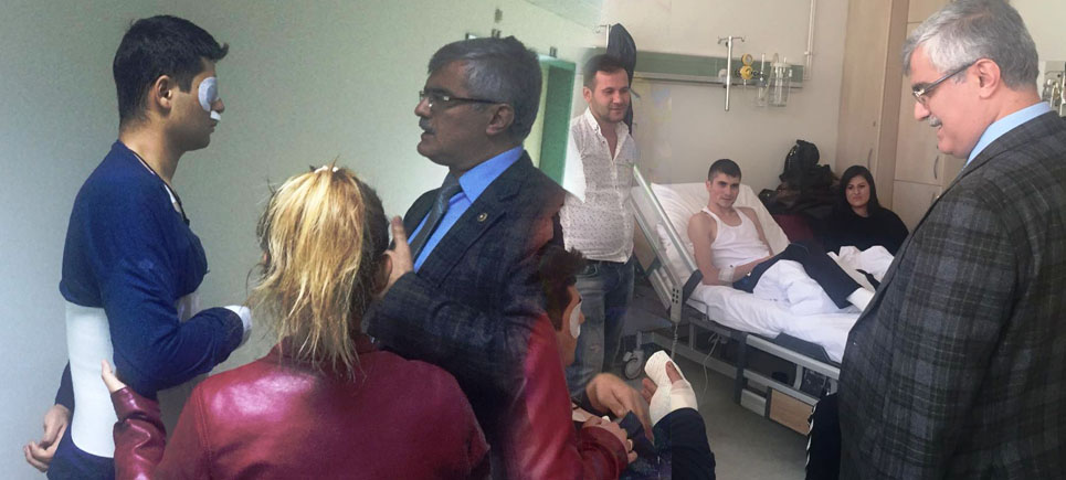 Milletvekili Özçelik’ten Burdurlu gaziye ziyaret