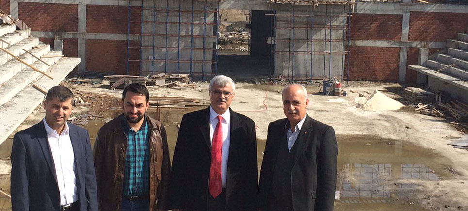 Milletvekili Özçelik yatırımları yerinde inceledi