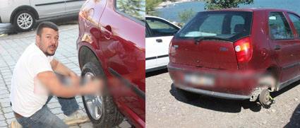 Araç Saldırganları Yakalandı