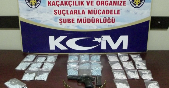 Isparta’da uyuşturucu hap operasyonu