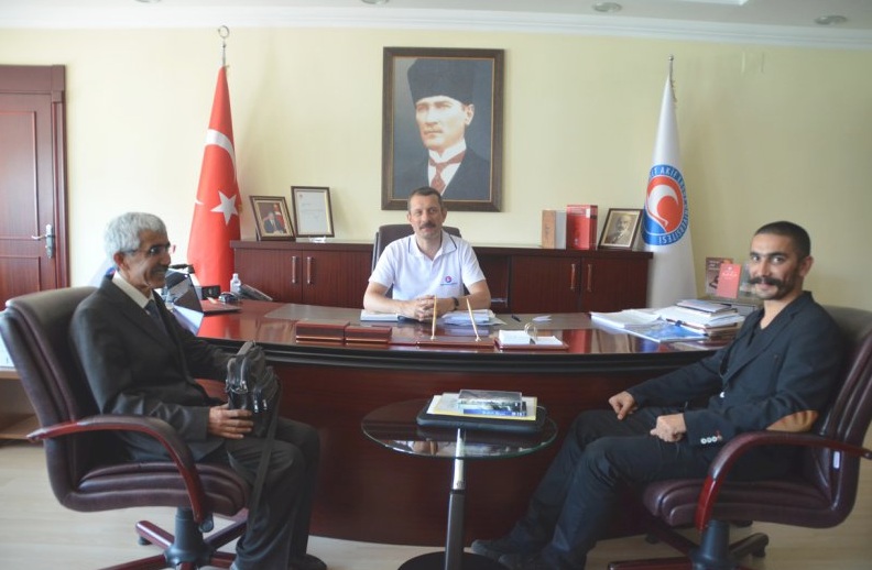 Ödüllü Yönetmenden Rektör SAATCI’ya Ziyaret