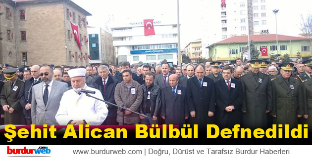 Şehit Alican Bülbül Defnedildi