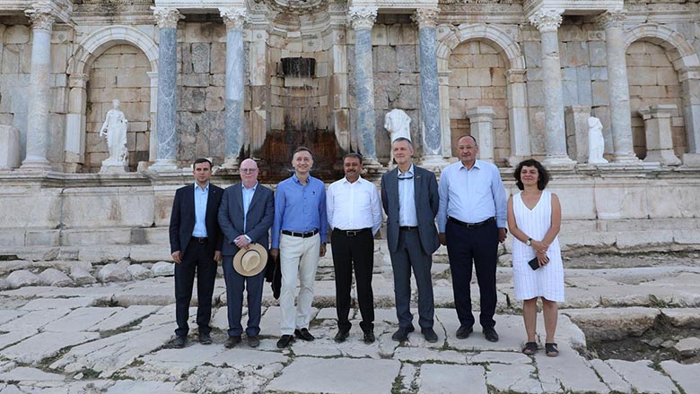 Vali Şıldak Sagalossos’un ziyaretçi sayısını açıkladı